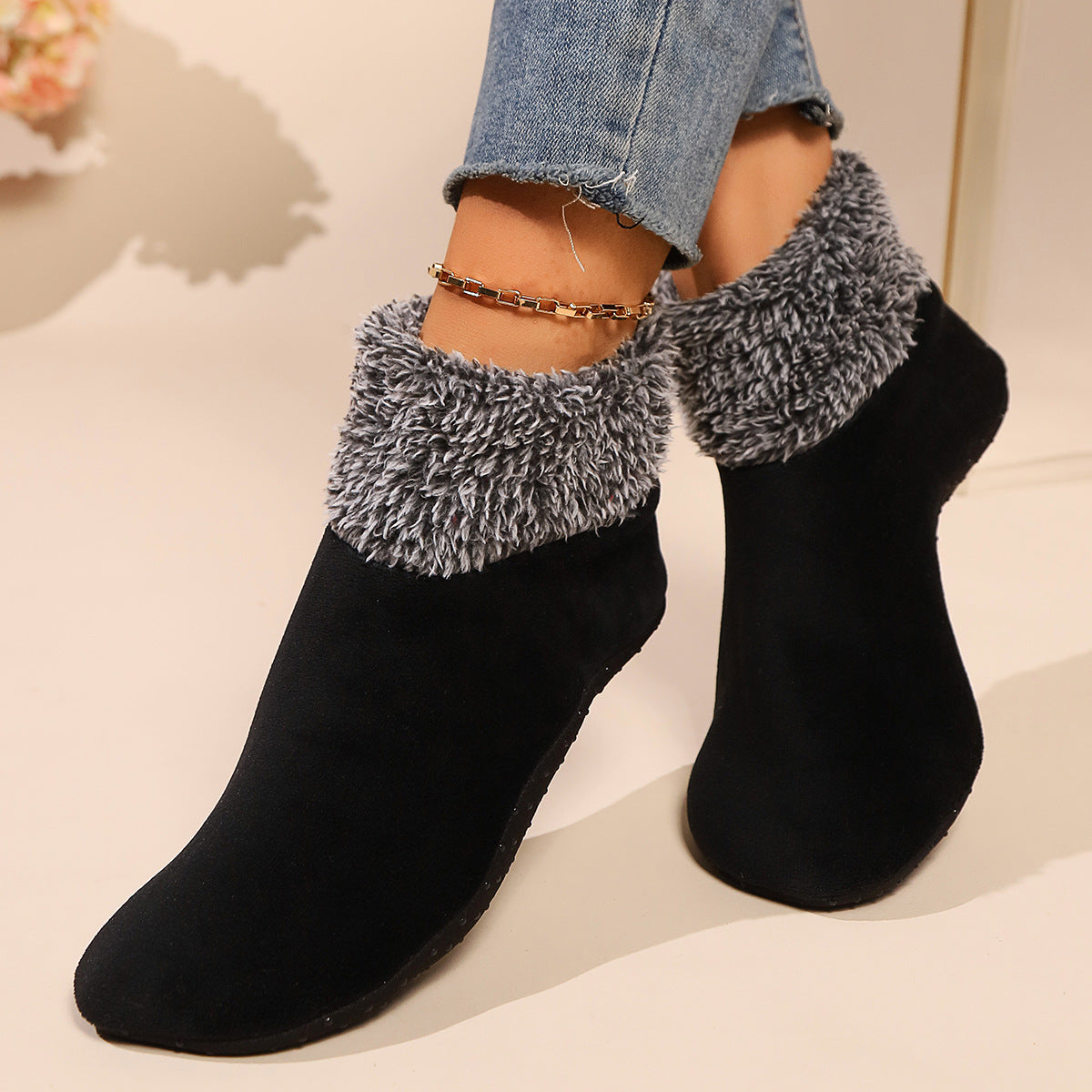 Cozy Waterproof Slipper Socks for Women Additional Image 5