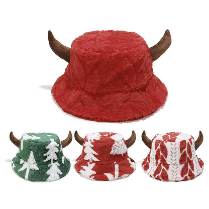 Christmas Tree Horn Beanie - Cozy & Cute Winter Hat Additional Image 5