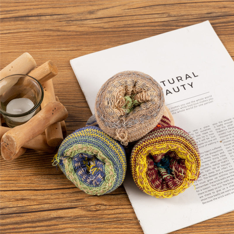 Cozy Rabbit Wool Blend Men's Mid-Tube Socks Additional Image 5