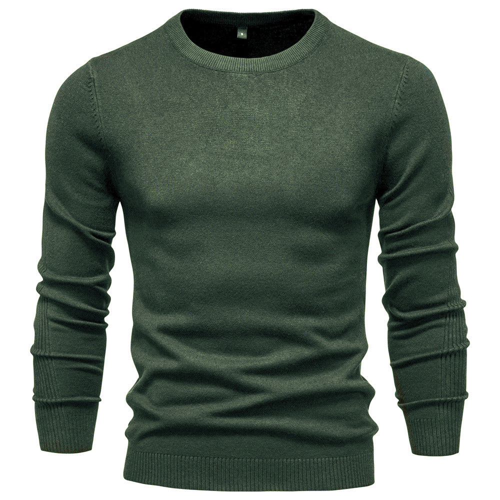 Men's Thick Knit Slim Fit Sweater Additional Image 5