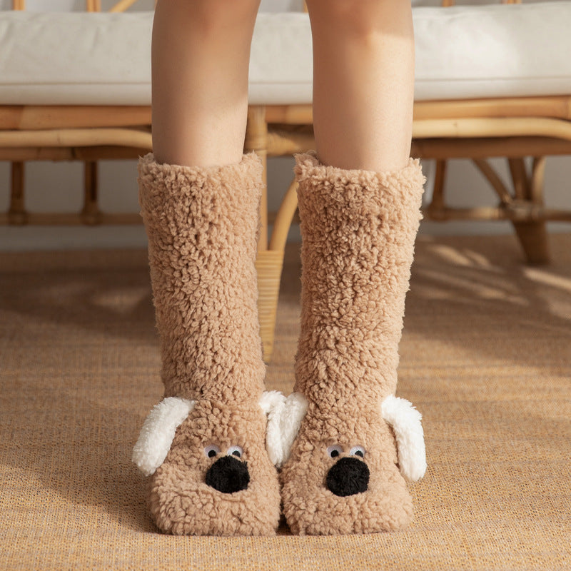 Cozy Fleece Snow Socks for Adults - Non-Slip & Warm Additional Image 5