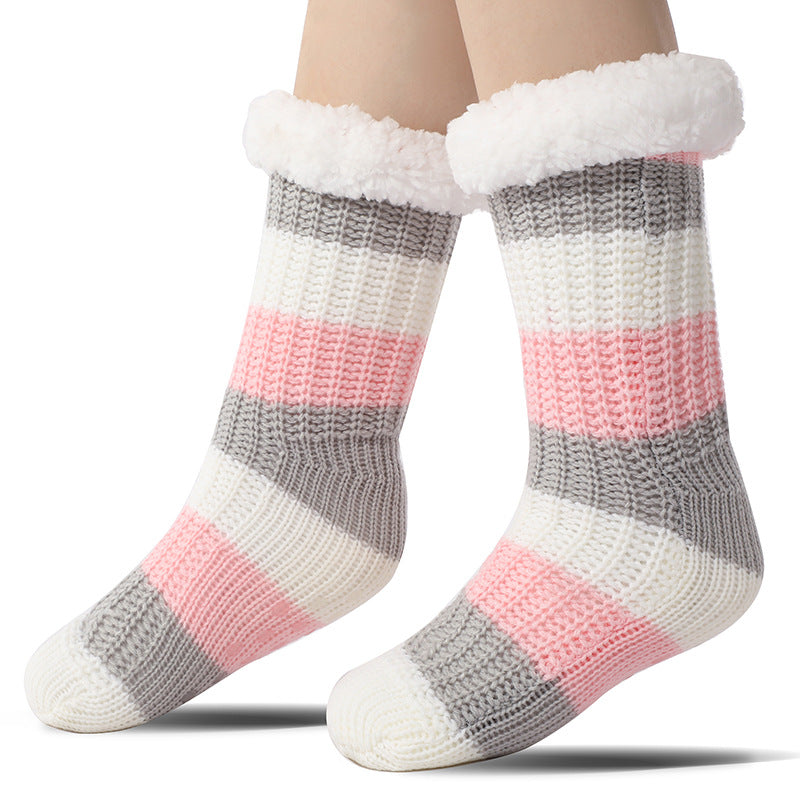 Cozy Plush Non-Slip Slippers - Women's Winter Warm Socks Additional Image 5