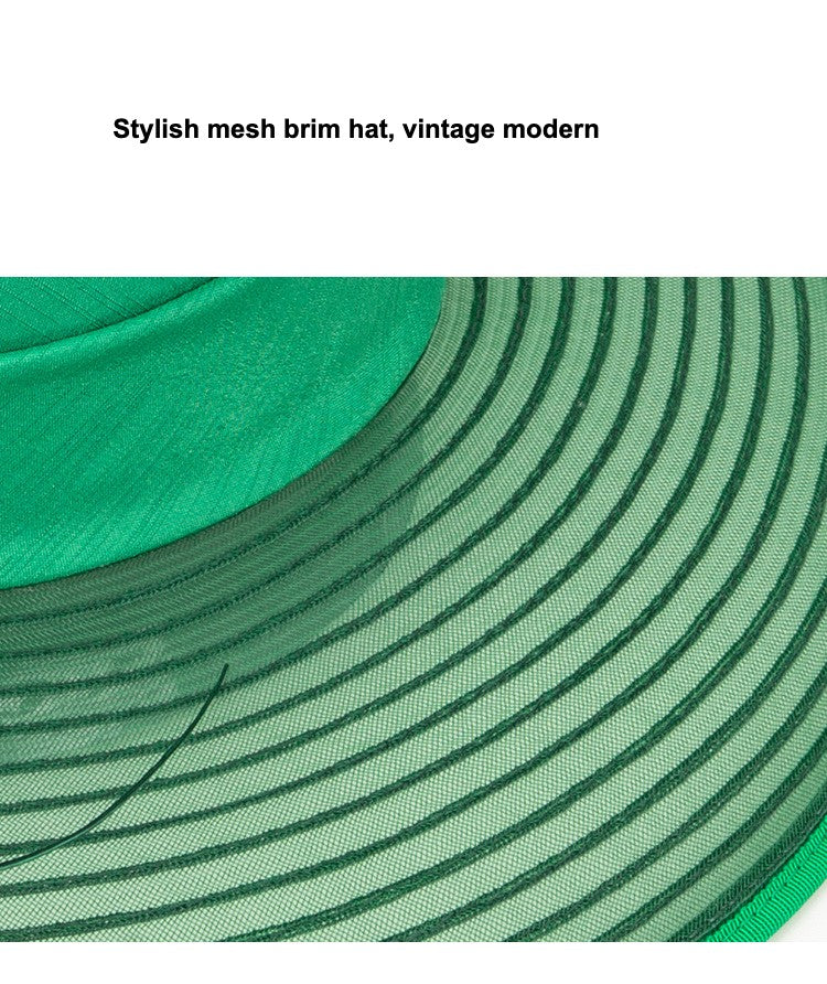 Elegant Vintage Wide Brim Sun Hat for Women Additional Image 5