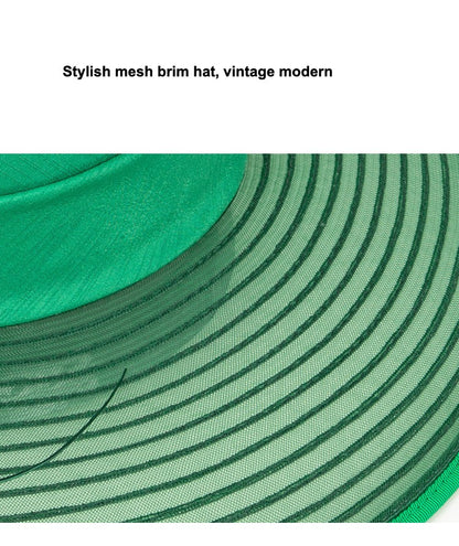 Elegant Vintage Wide Brim Sun Hat for Women Additional Image 5
