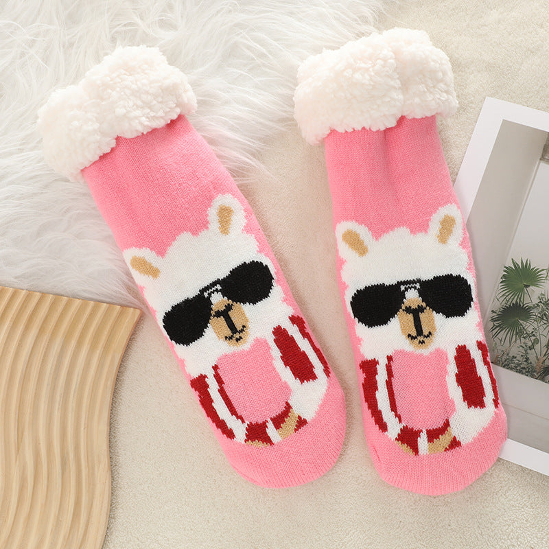 Cozy Christmas Plush Slipper Socks for Women Additional Image 5