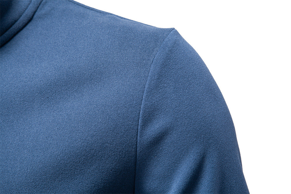 Men's Thermal Half-Zip Sweatshirt: Warm & Stylish Additional Image 5