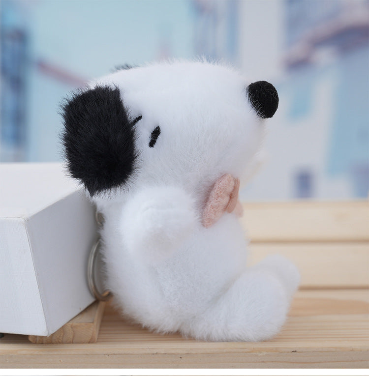 Snoopy Bow Tie Plush Keychain Charm Additional Image 5