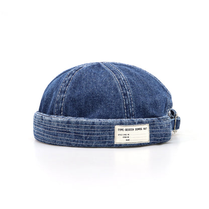Retro Denim Landlord Cap - Vintage Japanese & American Style Additional Image 5