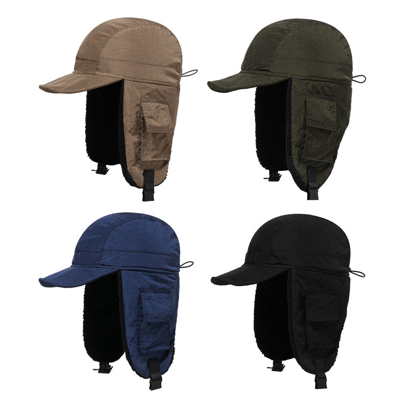 Warm Winter Baseball Cap with Ear Protection Additional Image 5
