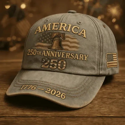 US 250th Anniversary Patriotic Baseball Cap Additional Image 5