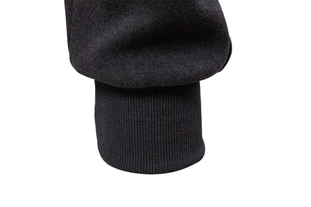 Men's Fleece-Lined Asymmetrical Zip Jacket Additional Image 5