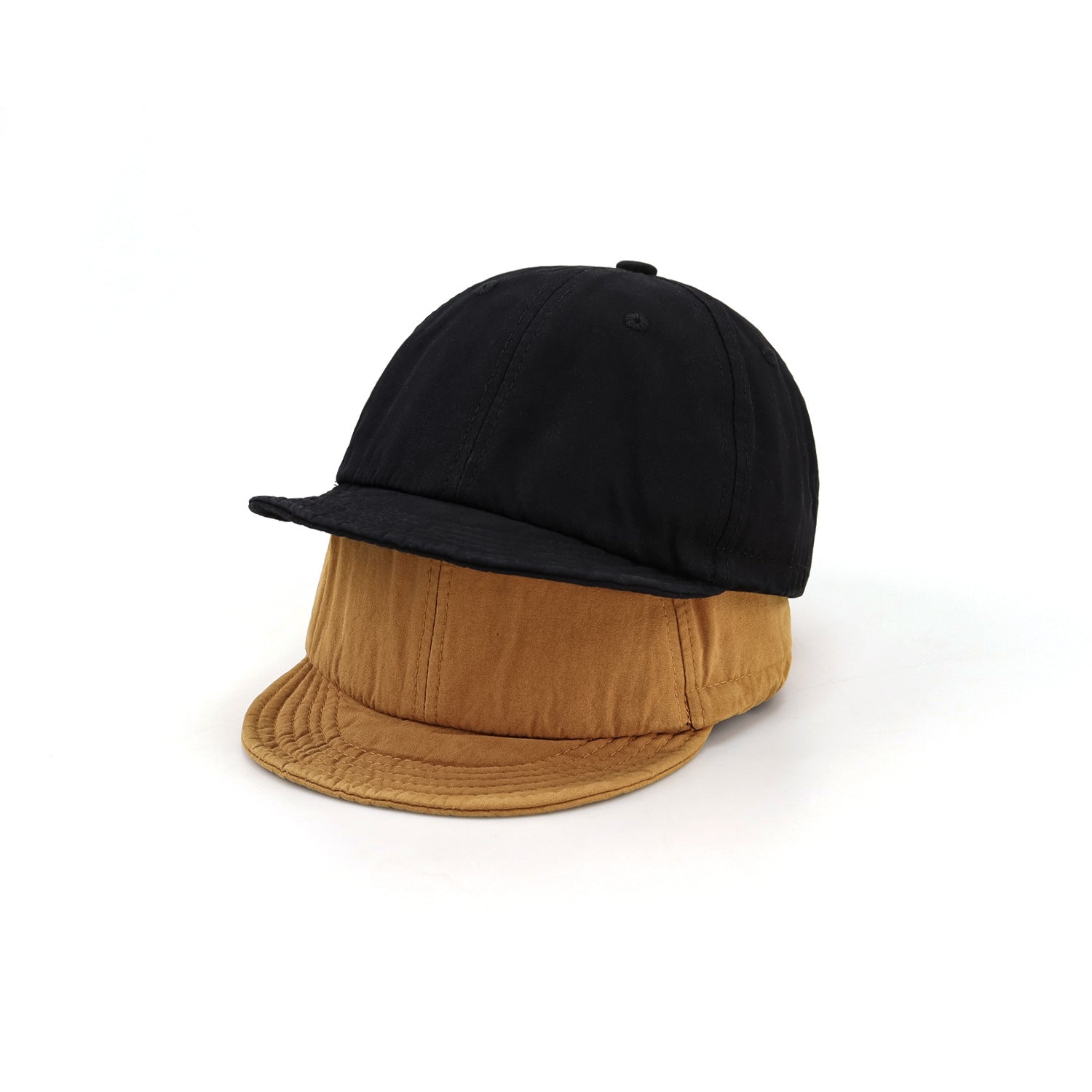 Retro Washed Baseball Cap - Short Brim Additional Image 5