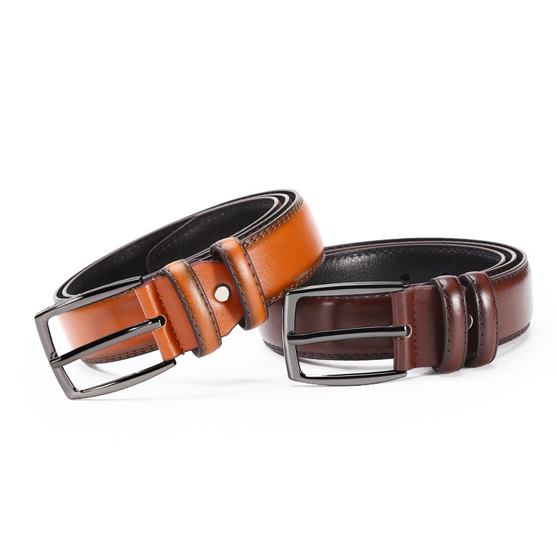Classic Pin Buckle Belt: Korean Style for Men Additional Image 5