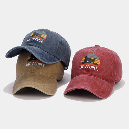 Rainbow Cat Baseball Cap - Street Style Sun Hat Additional Image 5