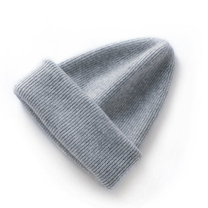Cozy Cashmere Knit Beanie: Luxury Warm Winter Hat Additional Image 5