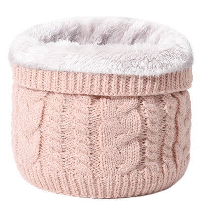 Cozy Fleece-Lined Cable Knit Neck Gaiter Additional Image 5