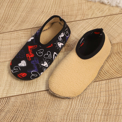 Leopard Print Cozy Floor Socks for Women Additional Image 5