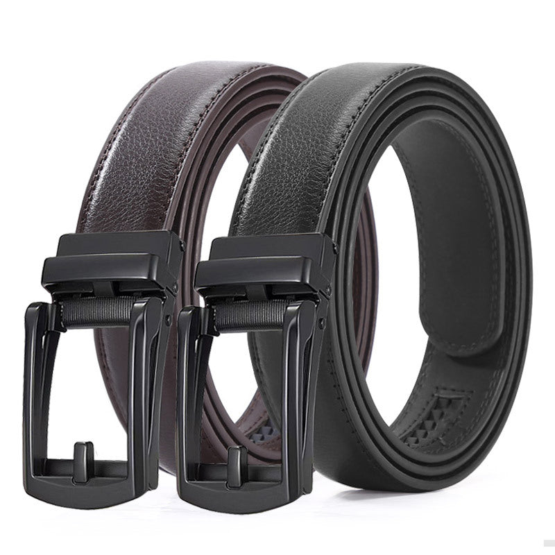 Reversible Faux Buckle Leather Belt for Men Additional Image 5
