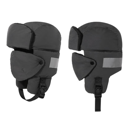 Reflective Winter Lei Feng Hat - Warm & Visible Additional Image 5