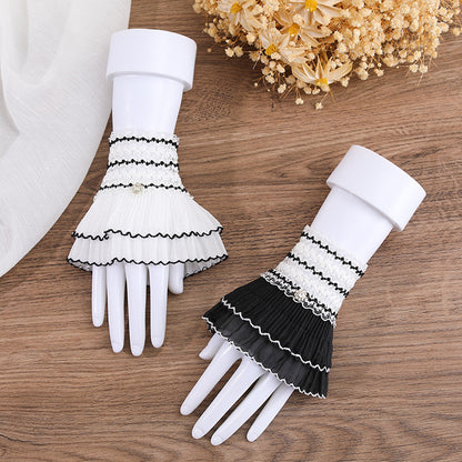 Lace Bell Sleeve Detachable Cuffs for Women Additional Image 5