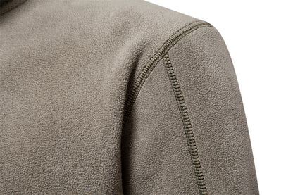 Men's Fleece Half-Zip Pullover: Warm & Stylish Additional Image 5