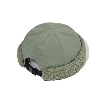 Japanese Quilted Lamb Fleece Hat - All-Season Comfort Additional Image 5