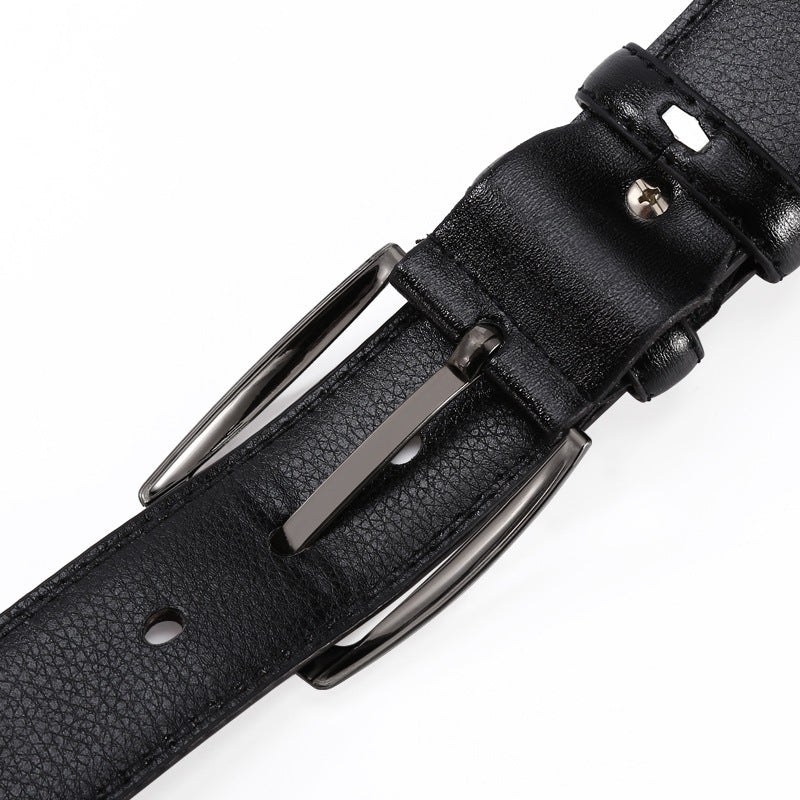 Classic Pin Buckle Belt: Korean Style for Men Additional Image 6