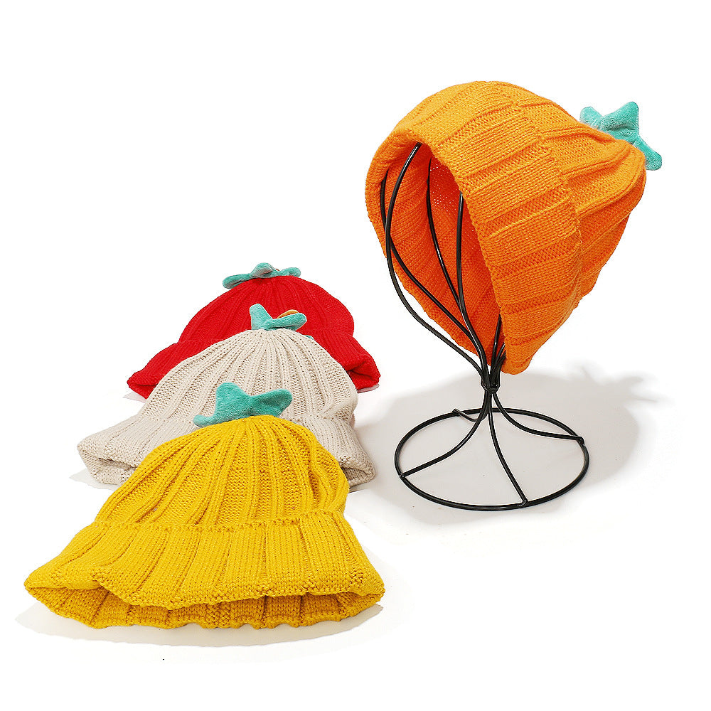 Cozy Knit Pumpkin Beanie - Autumn Style Additional Image 6