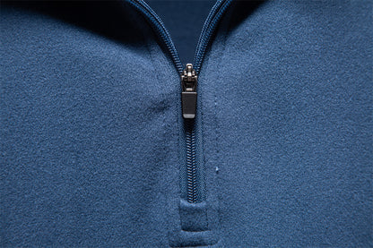 Men's Thermal Half-Zip Sweatshirt: Warm & Stylish Additional Image 6