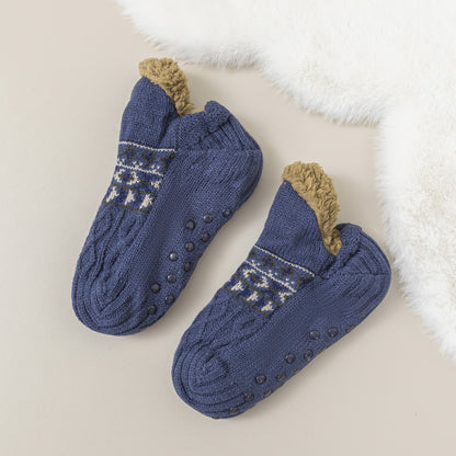 Cozy Fleece-Lined Winter Floor Socks for Women Additional Image 6