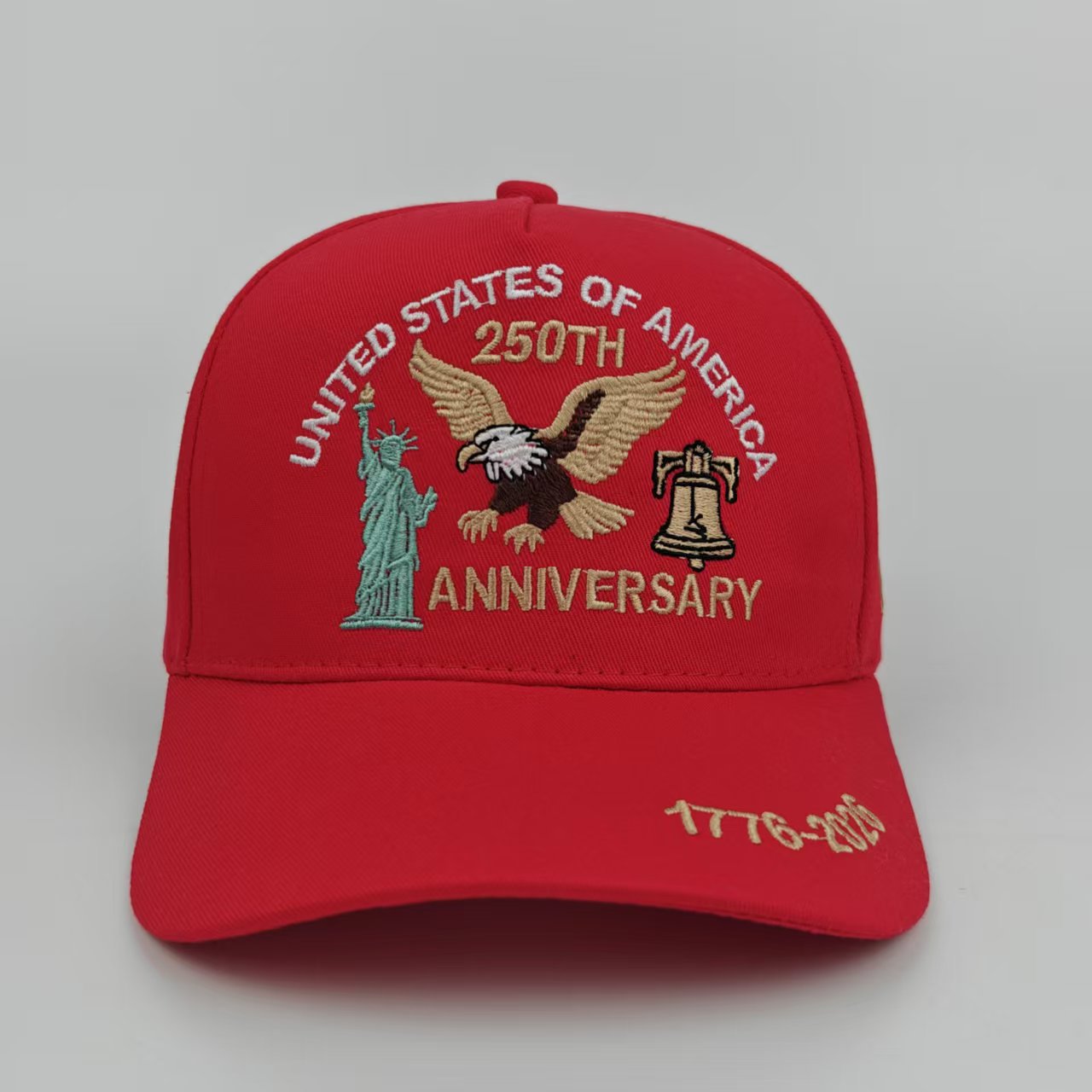 250th Anniversary American Independence Embroidered Cap Additional Image 6