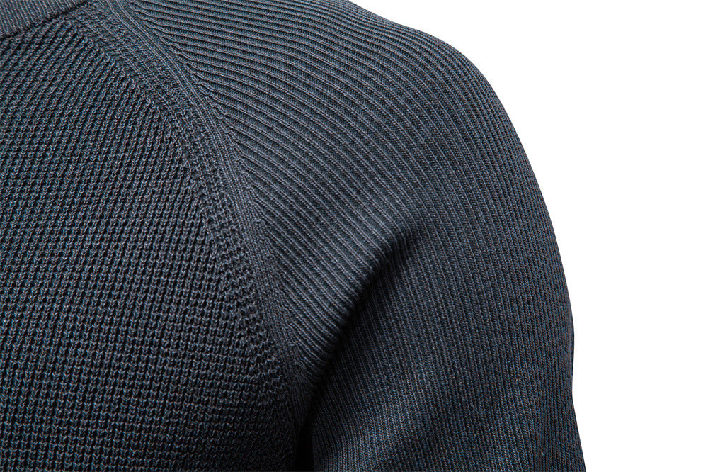 Men's Premium Knit Crewneck Sweater - Fall/Winter Essential Additional Image 6