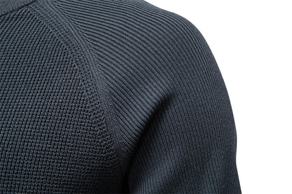 Men's Premium Knit Crewneck Sweater - Fall/Winter Essential Additional Image 6