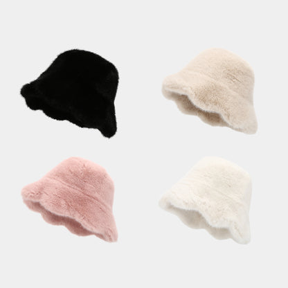 Cozy Faux Fur Bucket Hat - Warm Winter Style Additional Image 6
