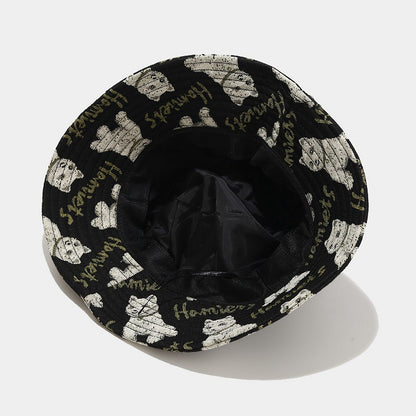 Cute Cartoon Animal Fisherman Hat - Dog & Bear Additional Image 6