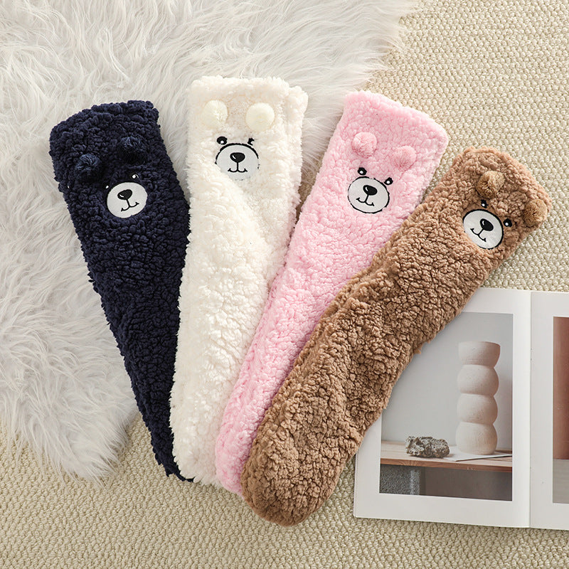 Cozy Non-Slip Fleece Lined House Socks for Women Additional Image 6