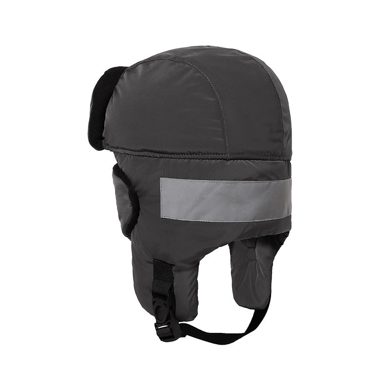 Reflective Winter Lei Feng Hat - Warm & Visible Additional Image 6