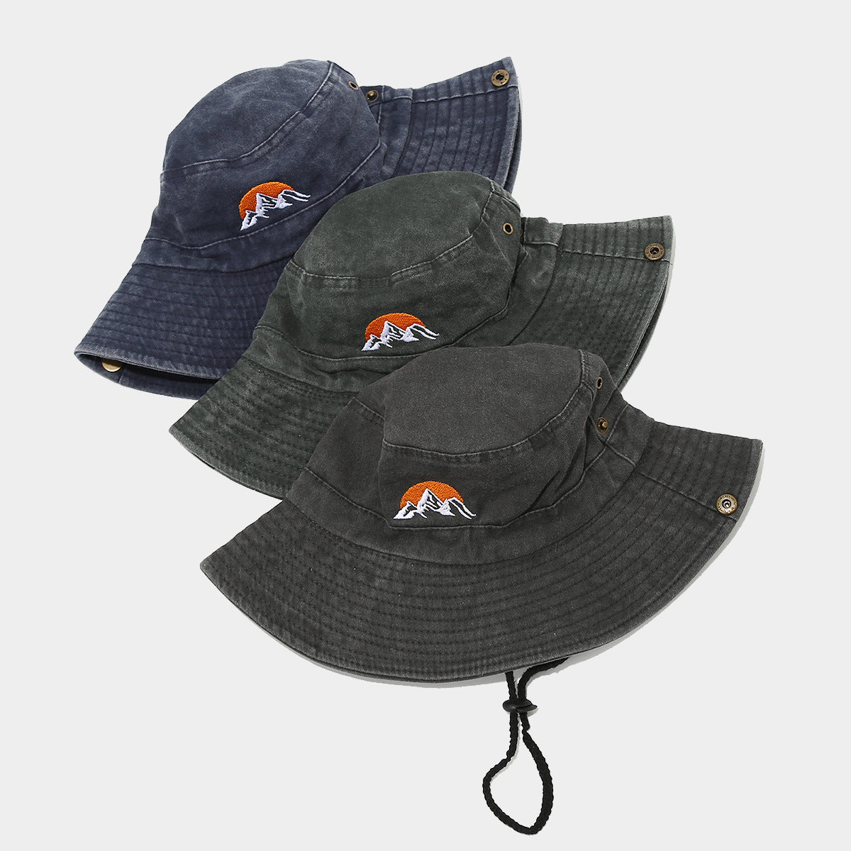 Embroidered Sun Hat for Hiking & Fishing Additional Image 6