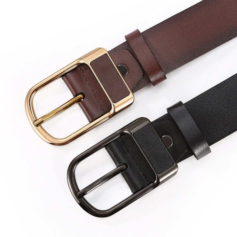 Vintage Pin Buckle Belt for Men | Casual & Business Additional Image 6