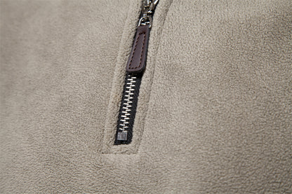Men's Fleece Half-Zip Pullover: Warm & Stylish Additional Image 6
