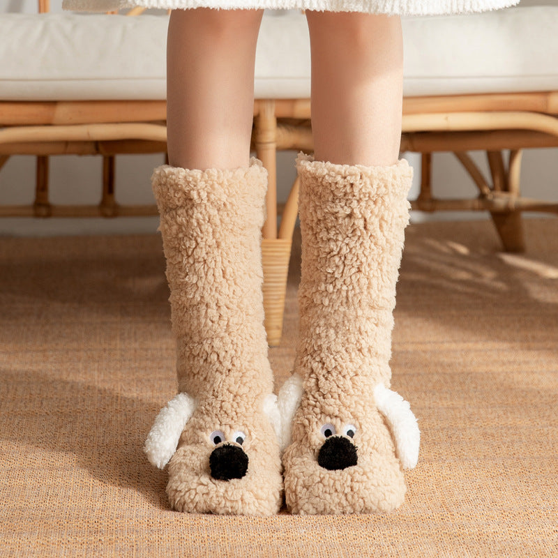 Cozy Fleece Snow Socks for Adults - Non-Slip & Warm Additional Image 6
