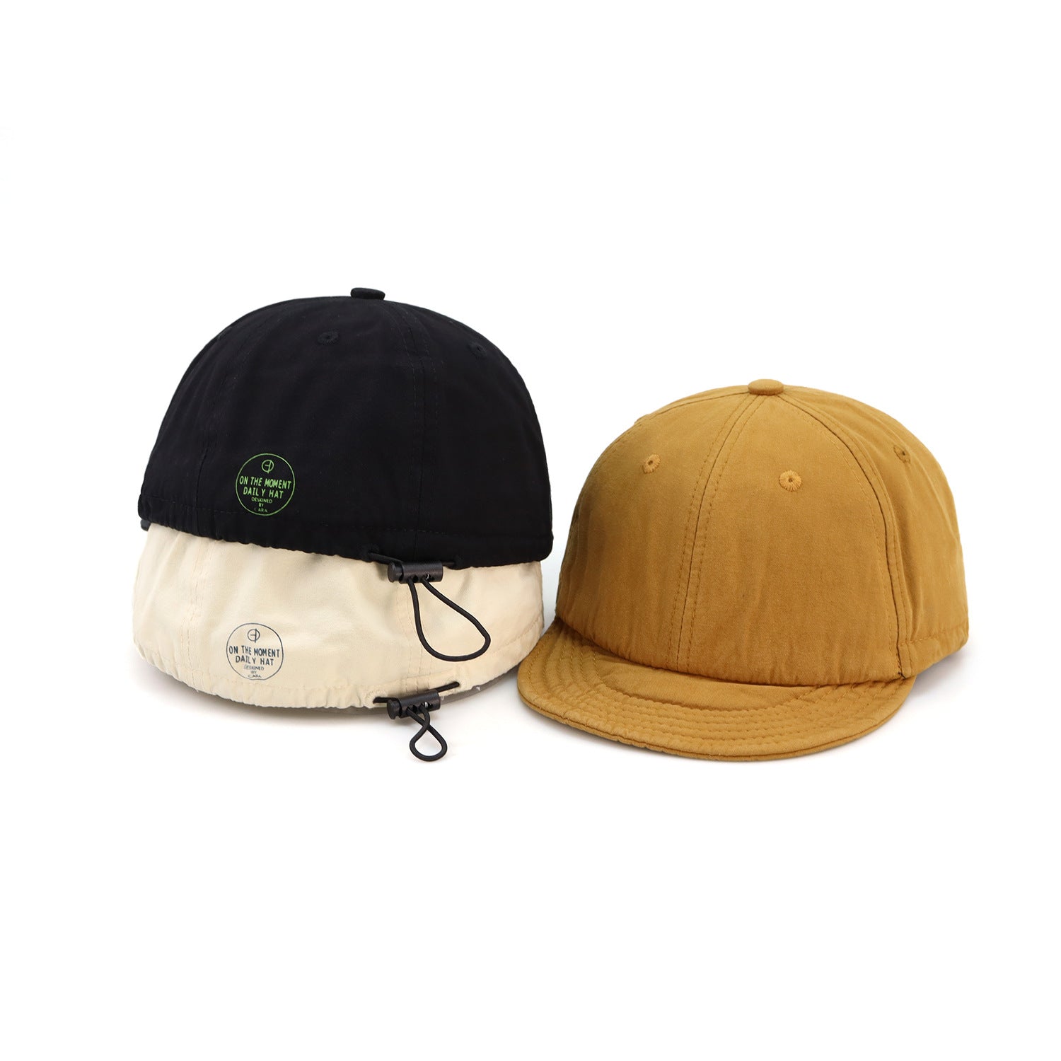 Retro Washed Baseball Cap - Short Brim Additional Image 6