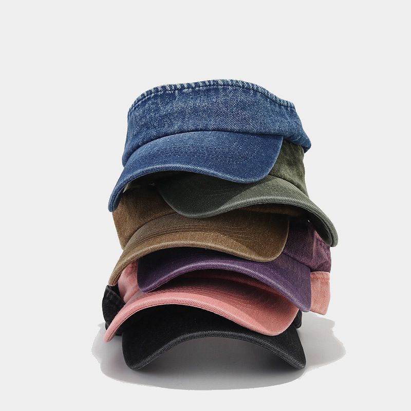 Retro Denim Literary Cap: British & Japanese Style Additional Image 6