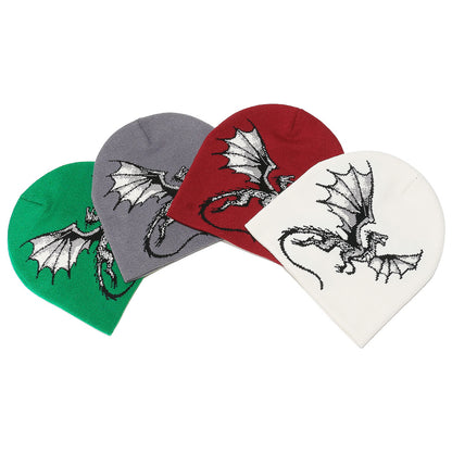 Cute Dinosaur Knit Hat - Cozy Winter Beanie Additional Image 6