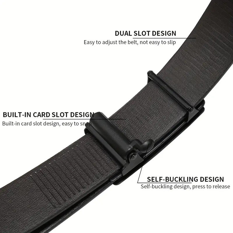 Men's Automatic Buckle Belt: Effortless Style Additional Image 6