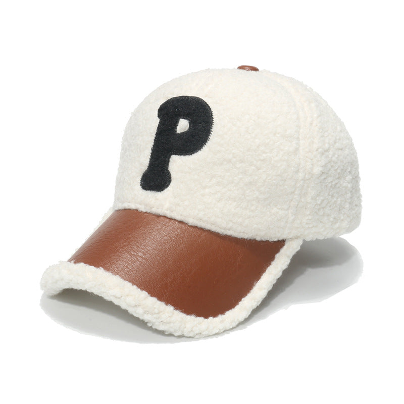 C-Logo Lamb Velvet Baseball Cap Additional Image 6