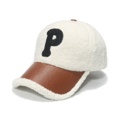 C-Logo Lamb Velvet Baseball Cap Additional Image 6