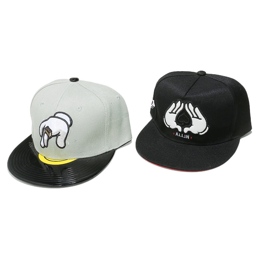 Retro Vinyl Record Hip-Hop Baseball Cap Additional Image 6