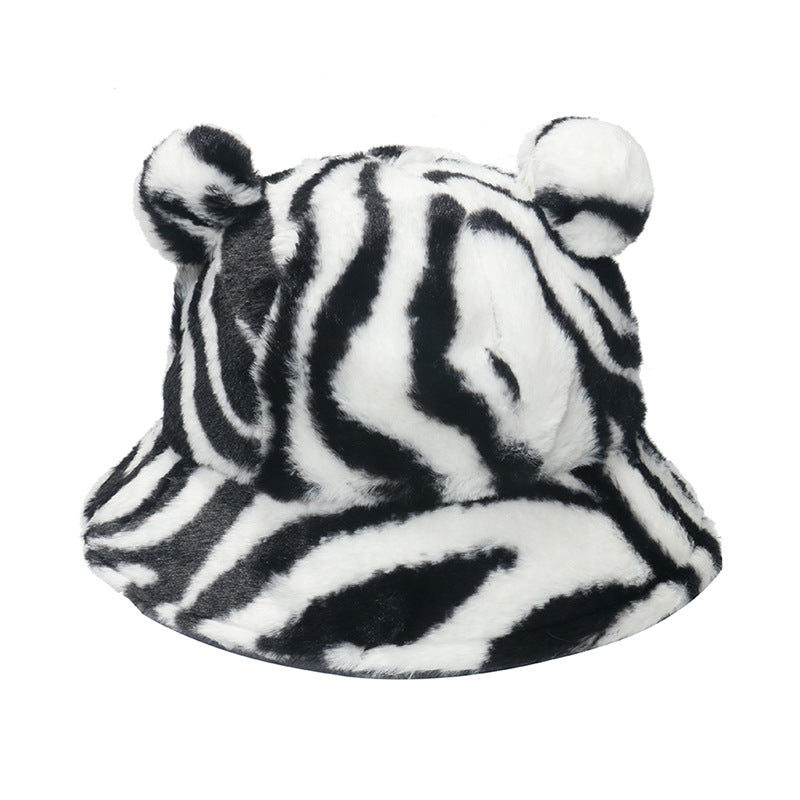 Cozy Bear Ear Plush Bucket Hat Additional Image 6