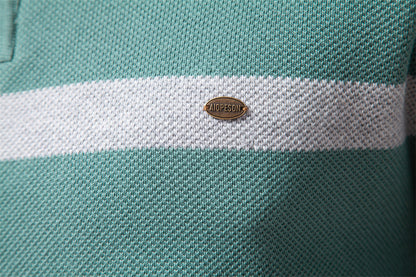 Men's Colorblock Half-Zip Sweater - Autumn Essential Additional Image 6